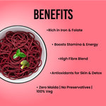 Beetroot Wheat Noodles - 220g - Farmers Pride