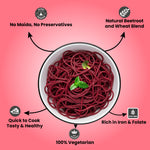 Beetroot Wheat Noodles - 220g - Farmers Pride