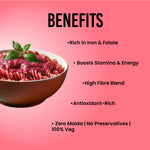 Beetroot wheat pasta - 220g - Farmers Pride