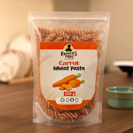 Carrot wheat pasta - 220g