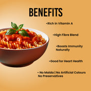 Carrot wheat pasta - 220g