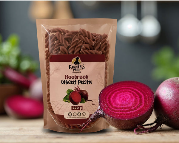 Beetroot Wheat Pasta