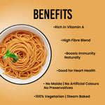 Carrot wheat noodles - 220g - Farmers Pride
