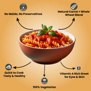 Carrot wheat pasta - 220g - Farmers Pride