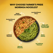Moringa Wheat Noodles Serves 5 (pack of 1)