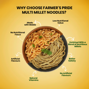 Multi-Millet Wheat Noodles Serves 5 (pack of 1)
