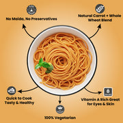 Carrot wheat noodles - 220g
