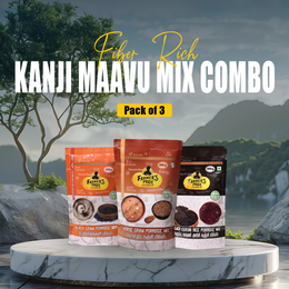 Fiber Rich KANJI MAAVU MIX Combo Bestseller –( Pack of 3) - Farmers Pride