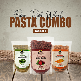 Fiber  Rich Wheat PASTA Combo (Pack of 3) - Farmers Pride