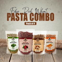 Fiber Rich Wheat PASTA Combo (Pack of 4) - Farmers Pride