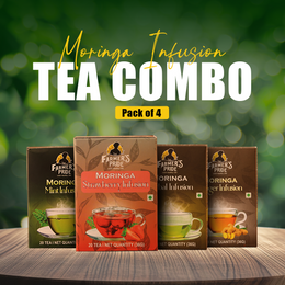 Moringa Infused TEA Combo (Pack of 4) - Farmers Pride