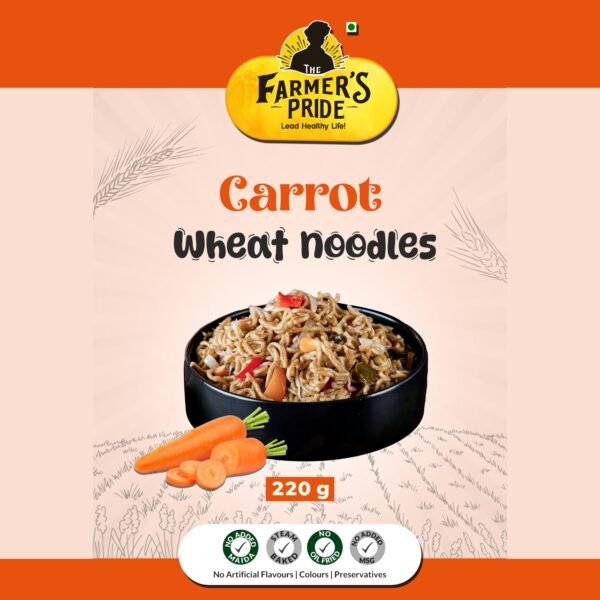 Carrot Wheat Noodle